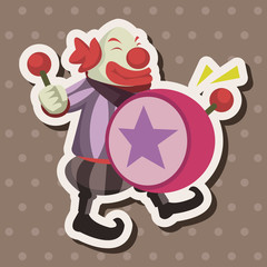 circus theme clown elements