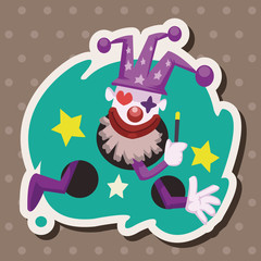 circus theme clown elements