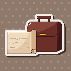 Briefcase theme elements