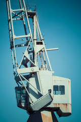 Dockside crane,Wellington harbour New Zealand. © Curioso.Photography