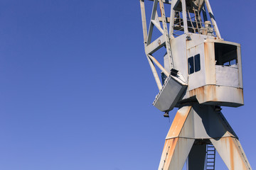 Dockside crane,Wellington harbour New Zealand. © Curioso.Photography