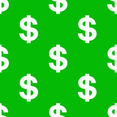 Fototapeta premium Fondo dolares fondo verde
