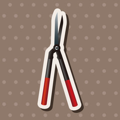 garden shears theme elements