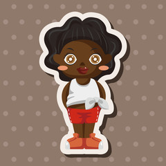 people character theme elements