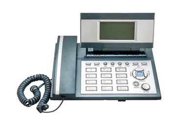 Phone isolated on white