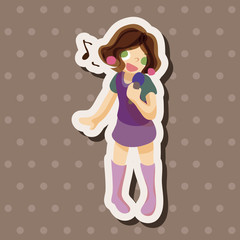 band member singer theme elements