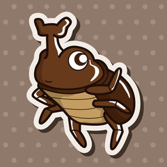 bug cartoon elements