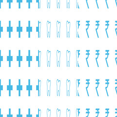 Unique seamless pattern set