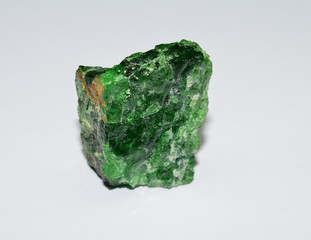 Tsavorite garnet raw gemstone