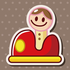 Amusement park facilities theme elements