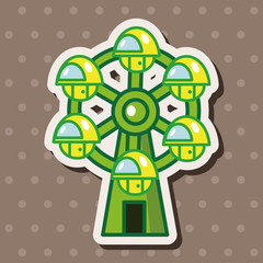 Amusement park facilities theme elements