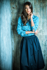 Obraz premium denim style