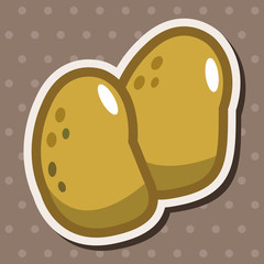 vegetables and fruits theme elements