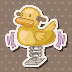 Amusement park facilities theme elements