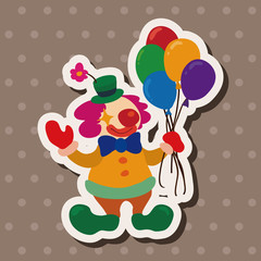 circus clown theme elements