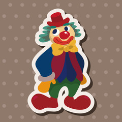 circus clown theme elements