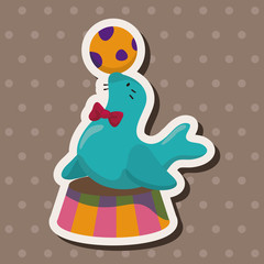 circus animal theme elements