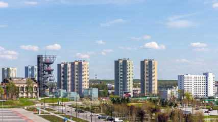 Fototapeta na wymiar Cityscape of Katowice