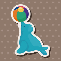 circus animal theme elements