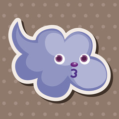 weather cloudy day theme elements