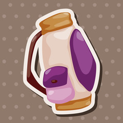 golf equipment theme elements