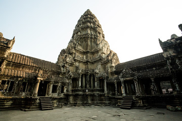 Fototapeta premium Inner tower of Angkor