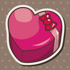 chocolate presents theme elements