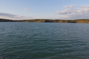 lake in spring