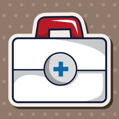 Medicine box theme elements