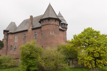 Fototapeta na wymiar Burg Linn in Krefeld