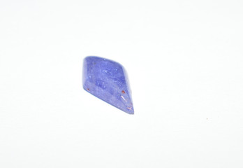 Tanzanite cabochon cut gemstone