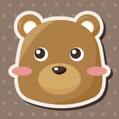 animal cartoon theme elements