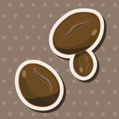 coffee bean theme elements