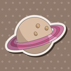 Space ufo theme elements