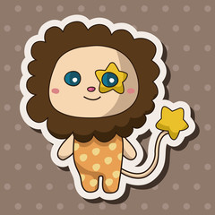 animal cartoon theme elements