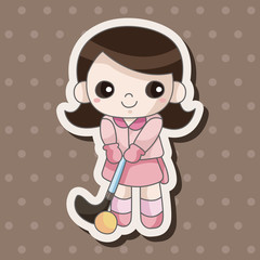 Ball sports theme elements