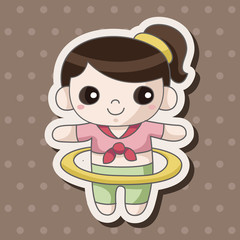 fitness trainer theme elements