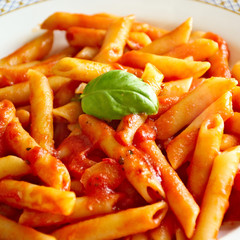 pasta,tomato sauce, italian food