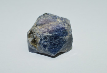 Blue Sapphire from Kenya raw gemstone crystal