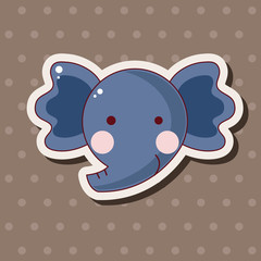 animal cartoon theme elements