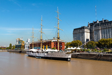 Naklejka premium Puerto Madero, Buenos Aires Argentinien