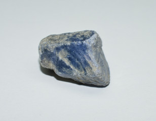 Blue Sapphire raw gemstone crystal from Kenya