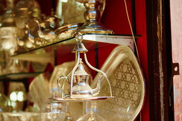 Teapot on Moroccan market