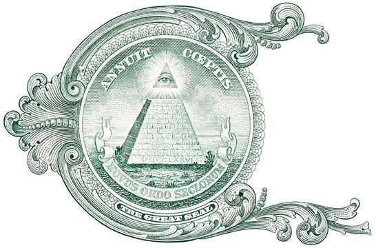 One dollar detail pyramid.