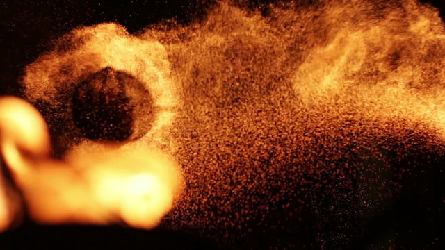 Fire show amazing at night