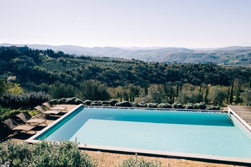 Pool in Tuscany