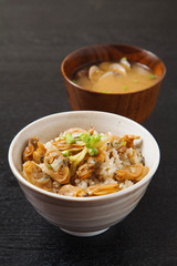 あさりご飯
