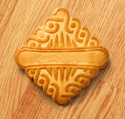 Single square biscuit