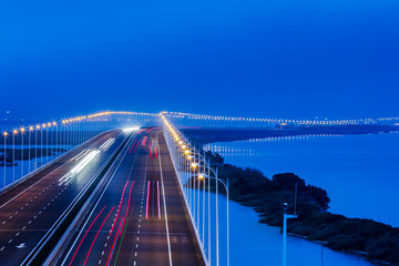 Fototapeta premium freeway in night