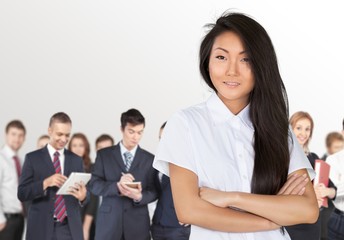 Women. Modern professional businesswoman